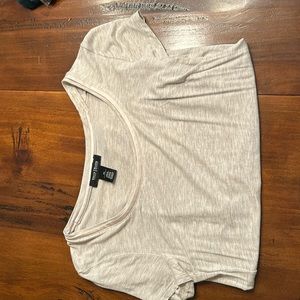 Beige XS White House black market top